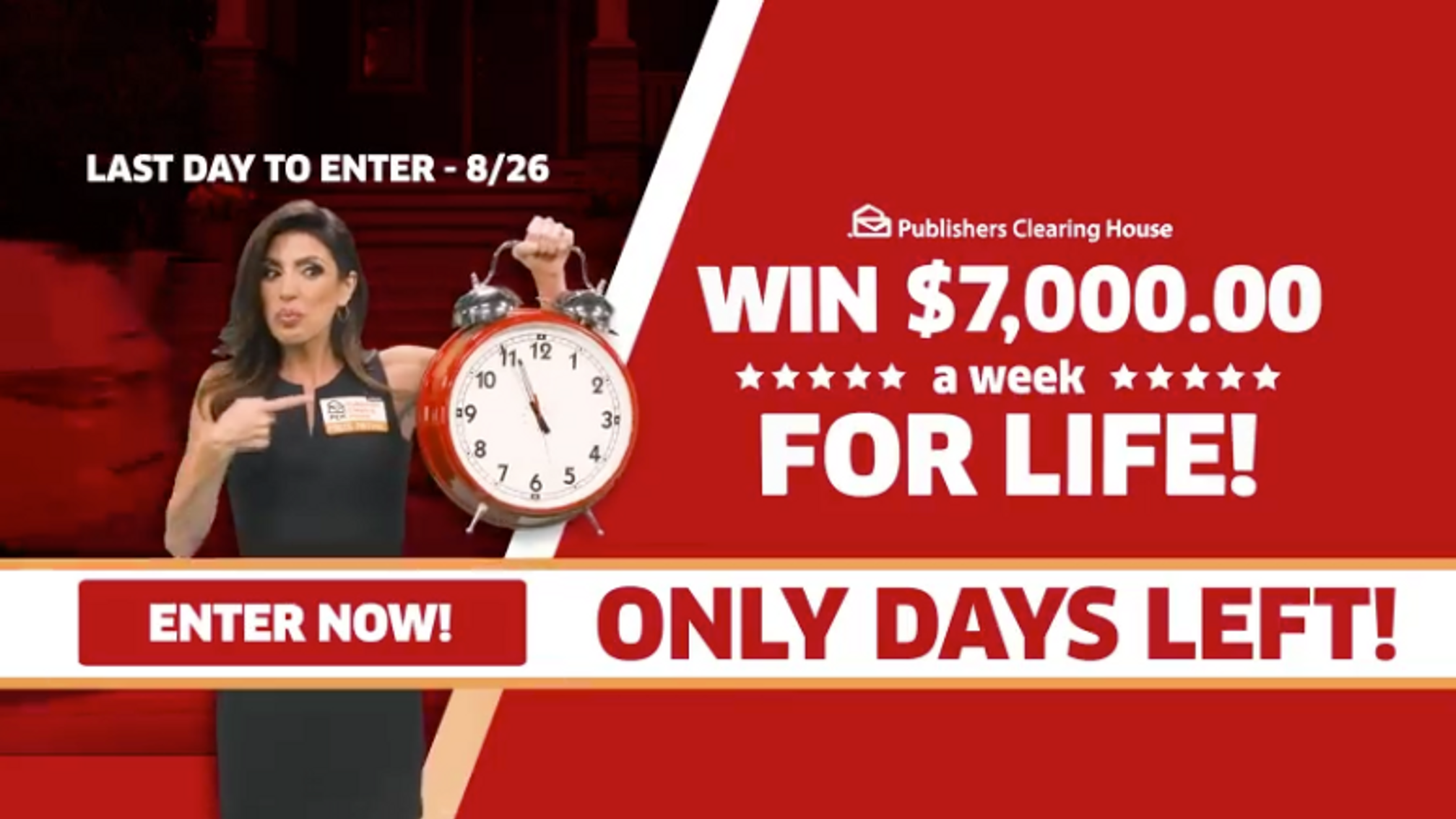 Only Days Left to Enter